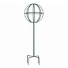 Realprices Sodo pergolės terasos metalinė atrama vijoklinėms rožėms, 50x10 cm, žalia