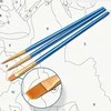 Realprices Tapyba pagal numerius tapyba su rėmeliu pasidaryk pats šepečių rinkinys dažai drobė 30x40