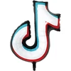 Realprices „TikTok“ užrašų balionų rinkinys gimtadieniams, gimtadienio šventėms, 5 vnt.