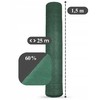 Realprices Tvoros uždanga, apsauganti nuo šešėlių, 1,5 x 25 m, 60 g
