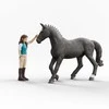 Schleich - Jodinėjimo klubas Lisa ir Storm - (42712)