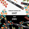 Sharpie - Creative Marker Acrylic Paint Pens - Tip Vanduo-Based Paint Markers - Juodas - 6 Count (SKU: 2218069)