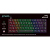 Speedlink - ATMOS RGB Rainbow mechaninė žaidimų klaviatūra 60% su rudais jungikliais, juoda - JAV išdėstymas