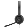 Speedlink - Metis USB Stereo Ausinės, 3.5mm Jack with USB Soundcard - Juodas