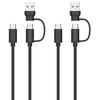 Speedlink - STREAM Play &amp; Charge USB-C/A–USB-C laido rinkinys, juodas