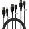 Speedlink – USB-A į USB-C kabelių rinkinys, juodas