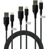 Speedlink – USB-A į USB-C kabelių rinkinys, juodas