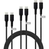 Speedlink – USB-C į USB-C kabelių rinkinys, juodas