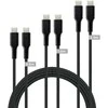 Speedlink – USB-C į USB-C kabelių rinkinys, juodas