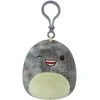 Squishmallows - Asst 9 cm P15 Clip On - Xander mirksintis pilkas tiranozauras