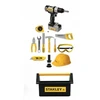 Stanley Jr. - Mega Kids Toolbox &amp; Toy Tool Set with power drill (SRP024-SY)