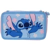 Stor - Stitch Filled Double Pieštukas Case - 19.5 x 12.5 x 5 cm
