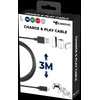 Subsonic Charge PS5, X BOX serija, jungiklis 3 metrai