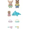 SYLVANIAN FAMILIES Rinkinys „Linksmybės baseine“