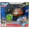 Tec Toy Crazy Tumbler - Akrobatinis automobilis su žibintuvėliu - Radiovadomas 2,4 GHz - Oranžinis (534444)