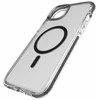 Dėklas Tech 21 „Tech21“ – „Evo Crystal MagSafe“ – „iPhone 14 Plus“ / „15 Plus“ – grafito spalvos