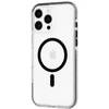 Dėklas Tech21 – Evo Crystal – Dangtis – iPhone 16 Pro Max – Crystal MagSafe – juodas