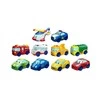 Tiny Teamsterz - 3 vnt. pakuotė - minkšta transporto priemonė