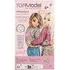 Top Model TOPModel - Double Layer Necklace LEOHEART - Gold, Rožinė, Baltas, Raudona - 46.5 cm + 5 cm