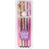 Top Model Topmodel - Glitter Gel Metallic Pen Set - Gold, Sidabrinis, Bronze, Rose Gold (0412744)