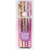 Top Model Topmodel - Glitter Gel Metallic Pen Set - Gold, Sidabrinis, Bronze, Rose Gold (0412744)