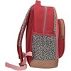 Top Model TOPModel - School Backpack LEOHEART - Rožinė, Berry Raudona, Brown