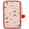 Top Model TOPModel - Triple Pieštukas Case FUR EVER FRIENDS - Powdery Rožinė and Copper