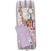 Top Model TOPModel - Triple Pieštukas Case COWGIRL - Kreminis-Coloured with Pale Violetinė Accents