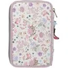 Top Model TOPModel - Triple Pieštukas Case COWGIRL - Kreminis-Coloured with Pale Violetinė Accents