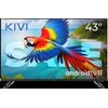 Televizorius Kivi 43", UHD, Android TV 11, 1920x1080, 60 Hz, AV1, Garsas 2x12W, 53 kWh/1000h, WiFi 5G, BT5.1, 3x HDMI, 2x USB (Pažeista pakuotė)