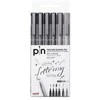 Uni - Fineliner, Hard Lettering Set (6 pcs) (401236)