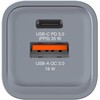 Verbatim - GNC-35 GaN Charger 2 Port 35W USB-A/USB-C