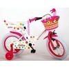 Volare Rowerki Licencyjne Volare – vaikiškas Bicycle 14 colių – Ashley Baltas (81404)