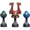 Weta Workshop „Warhammer“ (40 tūkst. dolerių) – Khorne'o Berzerkerio šalmo miniatiūra
