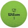 Wilson – DUO minkštas golfo kamuolys – žalias – 12 kamuolių