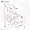 Xrocker X-Rocker - X-Pro 4.1 Pedestal Chair