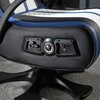 X Rocker Xrocker Playstation Legend 2.1 Wireless Pedestal Chair - Baltas, Mėlyna And Juodas