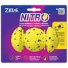 Zeus Nitro - Weighted Rugby Ball - Geltona and Mėlyna - 12.4cm