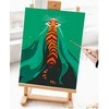 Omaart Swimming Tiger