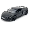 KiNSMART automobilis, 2020 Audi R8 Coupé, juodas