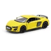 KiNSMART automobilis, 2020 Audi R8 Coupé, geltonas