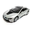 KiNSMART automobilis, BMW i8, sidabrinis