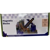 Minecraft magnetinis blokelių rinkinys - 100 vnt