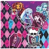 Vienkartinės popierinės servetėlės Monster High, 20 vnt.