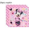 Vienkartinės servetėlės Minnie Mouse, 20 vnt.