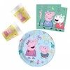 Vienkartinių Indų Rinkinys Peppa Pig, 36 vnt.