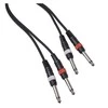 Procab Jack CABLE4ME 2x mono 6,3 mm lizdas – 2x mono 6,3 mm lizdas signalo garso kabelis 3m