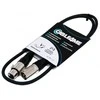 Accu Cable CABLE4ME signalo mikrofono kabelis XLR/XLR 1m