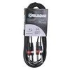Procab Jack CABLE4ME 2x mono 6,3 mm lizdas – 2x mono 6,3 mm lizdas signalo garso kabelis 3m