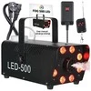 LIGHT4ME FOG 500 LED dūmų rūko mašina su nuotolinio valdymo pulteliu